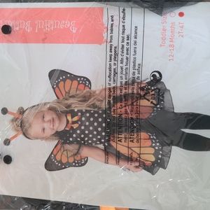 2t-4t butterfly costume